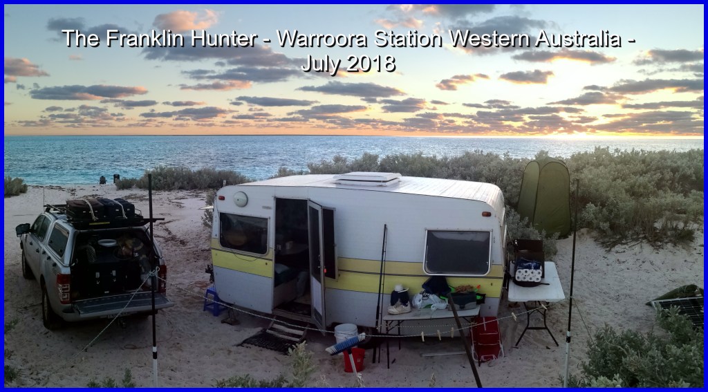 The 1972 Franklin Hunter at Warroora Station, Western Australia