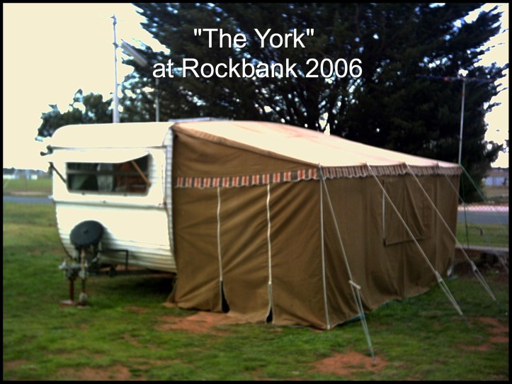 During early 2006 The York was home for Jack at Sundower Caravan Park, Rockbank, Victoria.