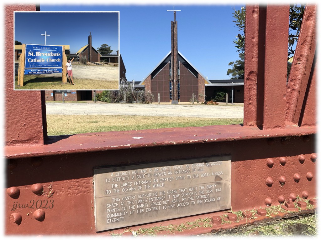 St Brendans Catholic Church with Gantry