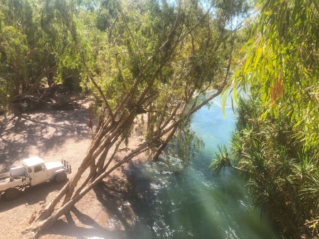 The clear waters of the Gregory River, Gregory Queensland