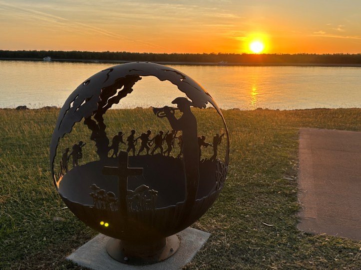 War Memorial Sculpture Karumba Queensland