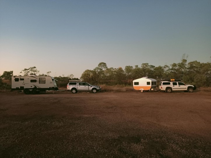 Gravel Pit Sunrise west of Timber Creek