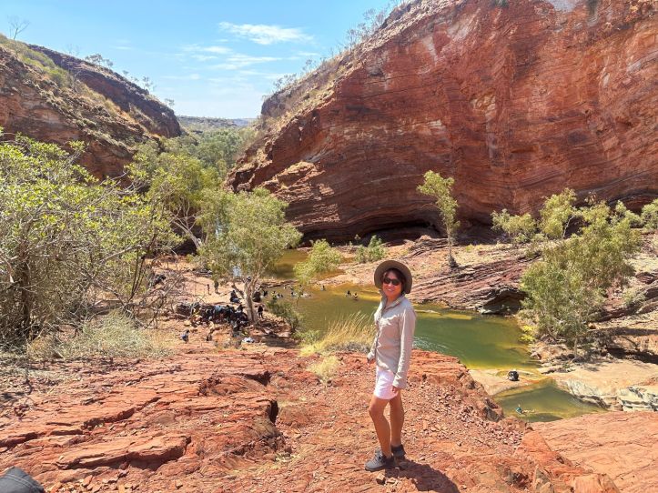 Hamersley Gorge, Western Australia Cliffs