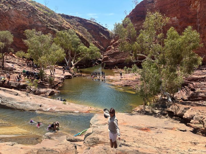 Hamersley Gorge, Western Australia Rocks