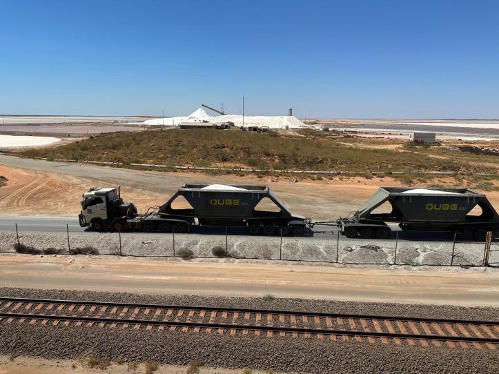 Rio Tinto Salt Mine, Port Hedland, Western Australia