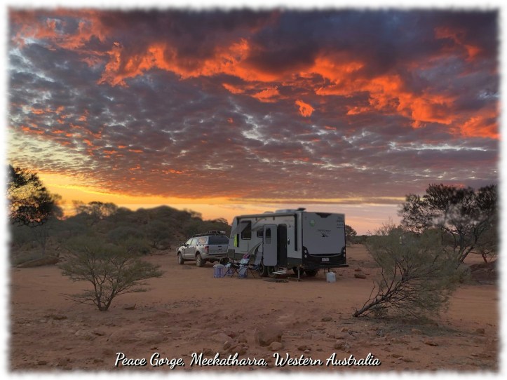 Sunset at Peace Gorge, Meekatharra, Western Australia