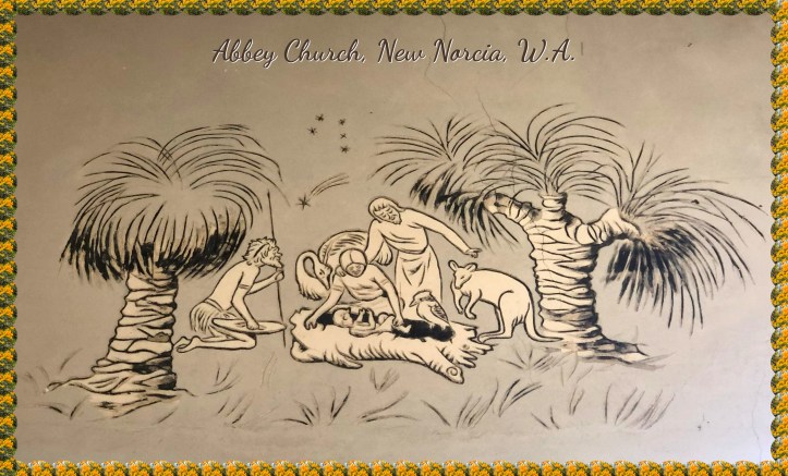 Nativity Scene at Abbey Church, New Norcia, Western Australia