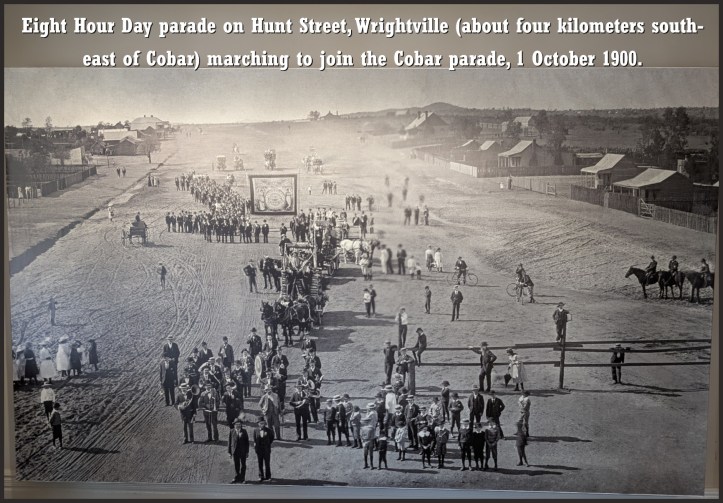 Eight Hour Day Parade Cobar 1900