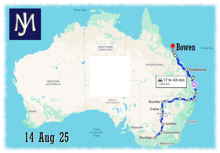 Travel Map 14 Aug 25