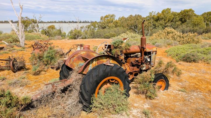 Fordson Tractor at Yanga Homestead, Balranald, New South Wales